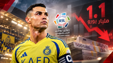 1.1 مليار يورو فاتورة رواتب لاعبي دوري روشن.. ورونالدو يستحوذ على 23.9%
