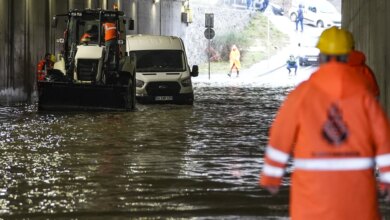 أمطار غزيرة تشلّ إسطنبول وتدفع لتعليق الدراسة | أخبار