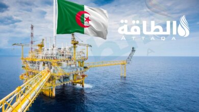 إنتاج الجزائر من الغاز