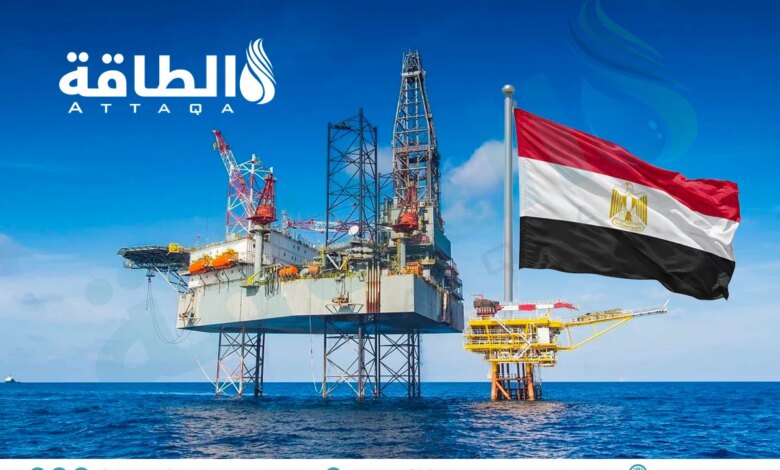 إنتاج مصر من الغاز