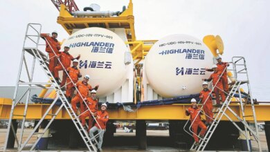 معدات أول مشروعات مراكز البيانات تحت سطح البحر في الصين