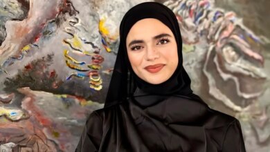 بالفحم ومخلفات الحرب.. فنانة لبنانية تشكل ذاكرة الوجع في روسيا | فن