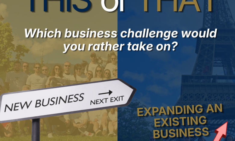 Starting or expanding a business