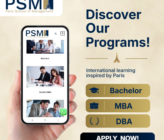 تعليم إدارة الأعمال: اكتشف خياراتك في PSM