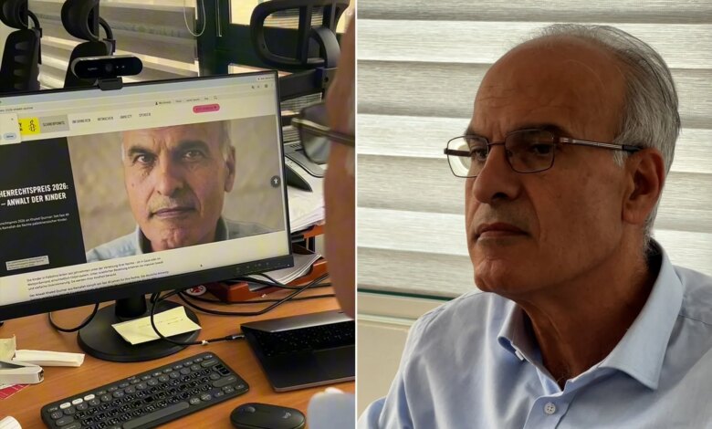 درع أطفال فلسطين.. هكذا حصل المحامي قزمار على جائزة أمنستي | سياسة