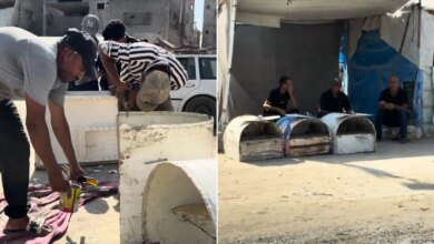 فيديو.. فلسطينيون يبتكرون أفرانا بديلة لمواجهة أزمة الغاز في غزة | منوعات