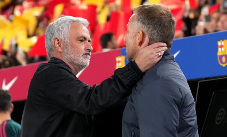 كلاسيكو التكتيك.. هكذا تفوق مورينيو على فليك وقاد ريال مدريد لهزيمة برشلونة | رياضة