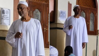 "لم تجرحوا مشاعرنا يوما".. سوداني يودع المصريين برسالة مؤثرة من داخل المسجد | منوعات