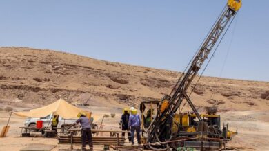 مشروع تعدين في السعودية