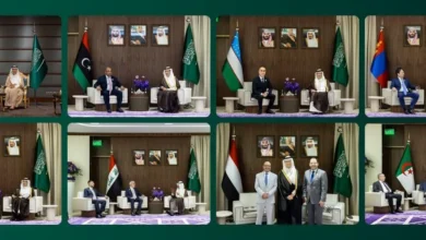 وزير الطاقة وزير الصناعة والثروة المعدنية يلتقي عددًا من الوزراء من الدول الشقيقة والصديقة لبحث آفاق التعاون